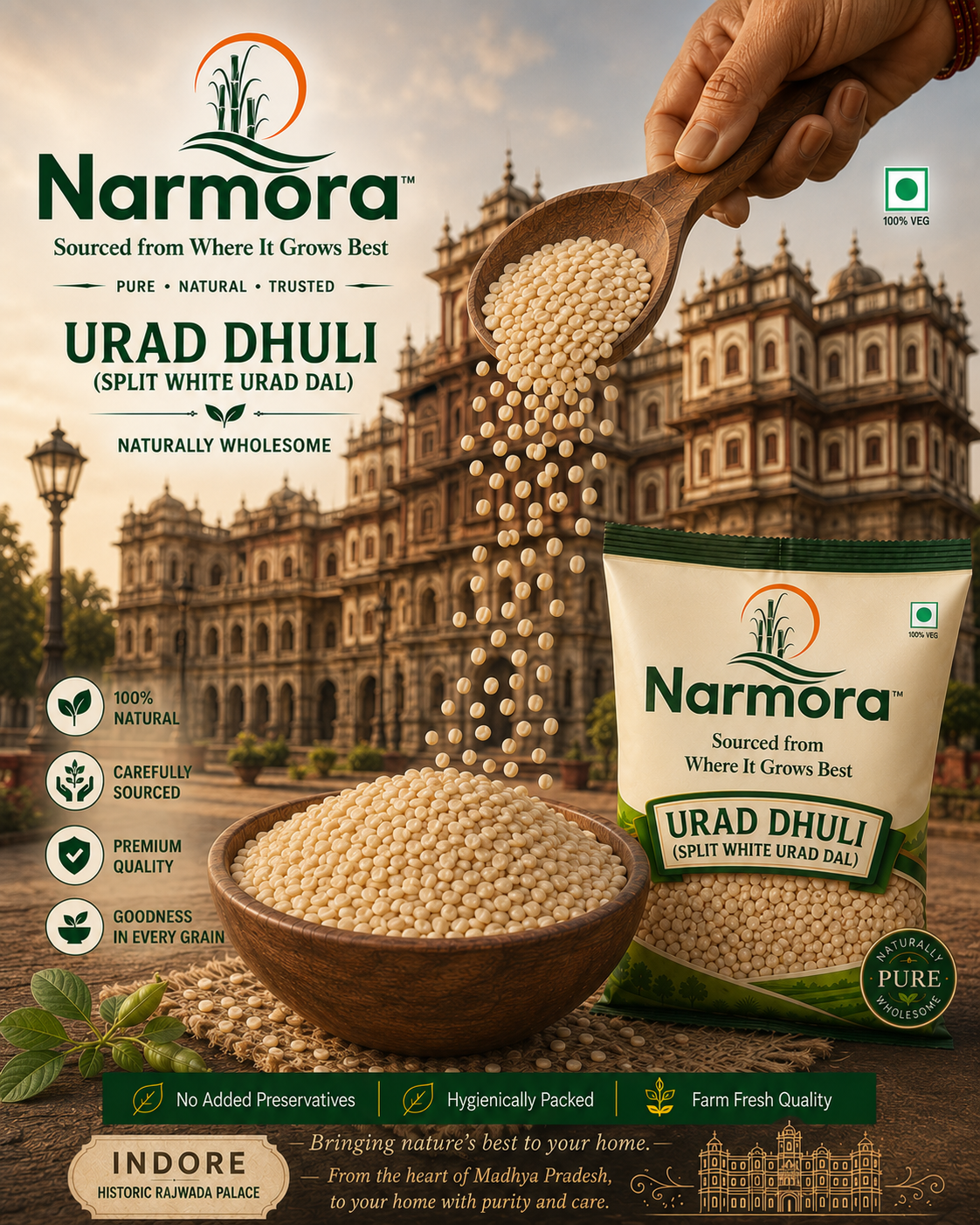 Urad Dal Dhuli