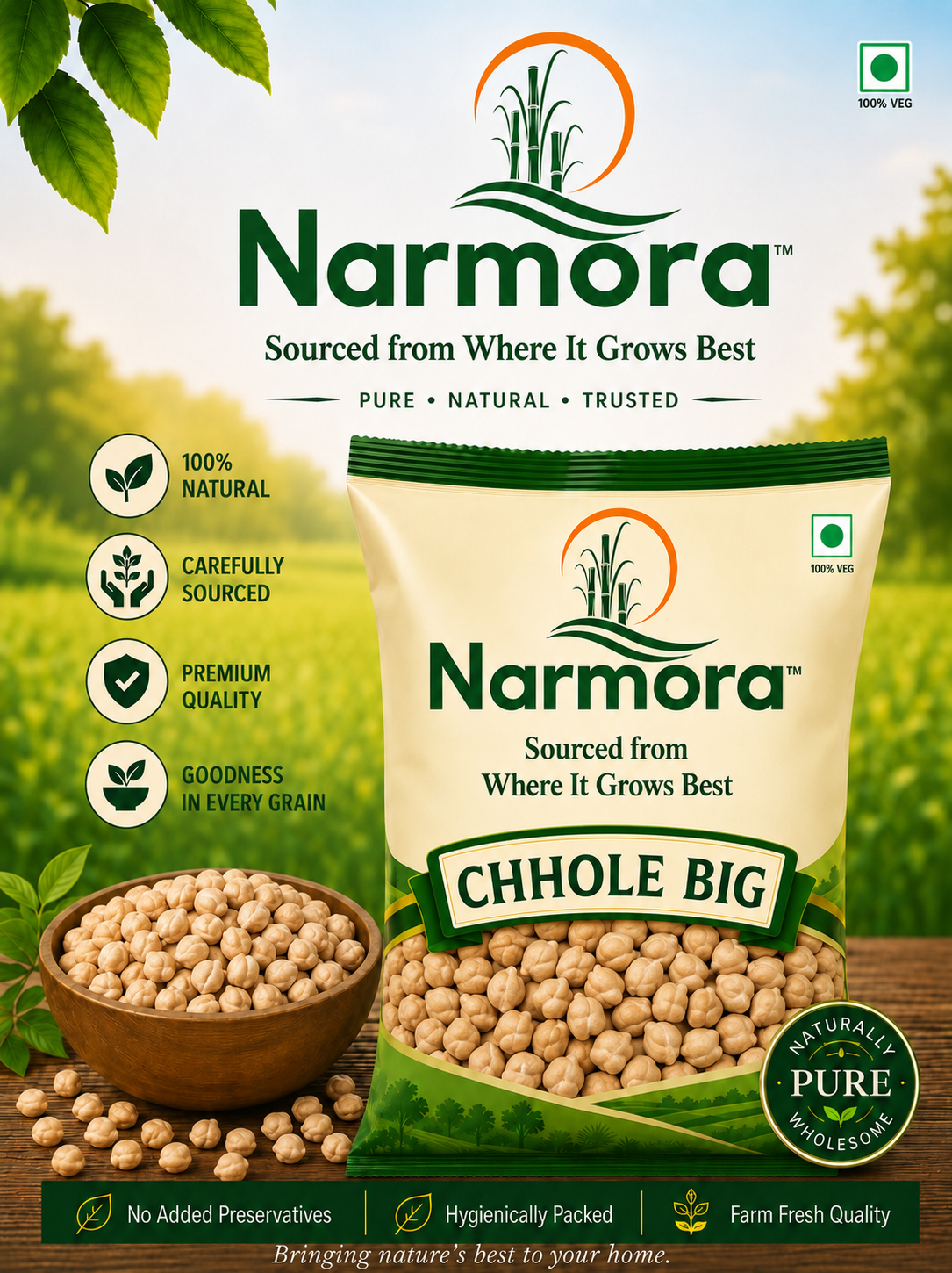 Chhole Dollar | Kabuli Chana| 500gm