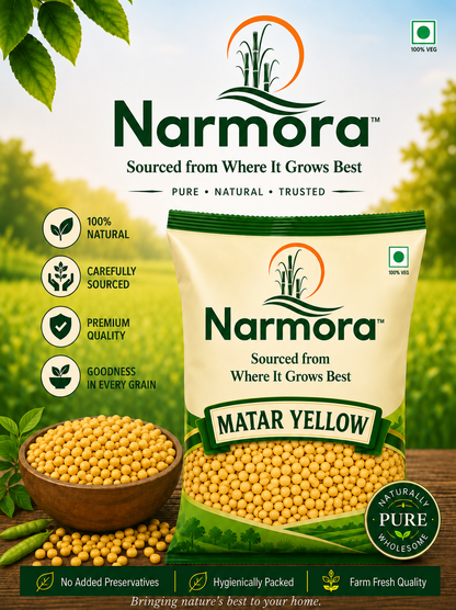 Matar Yellow (Dried)| 500gm